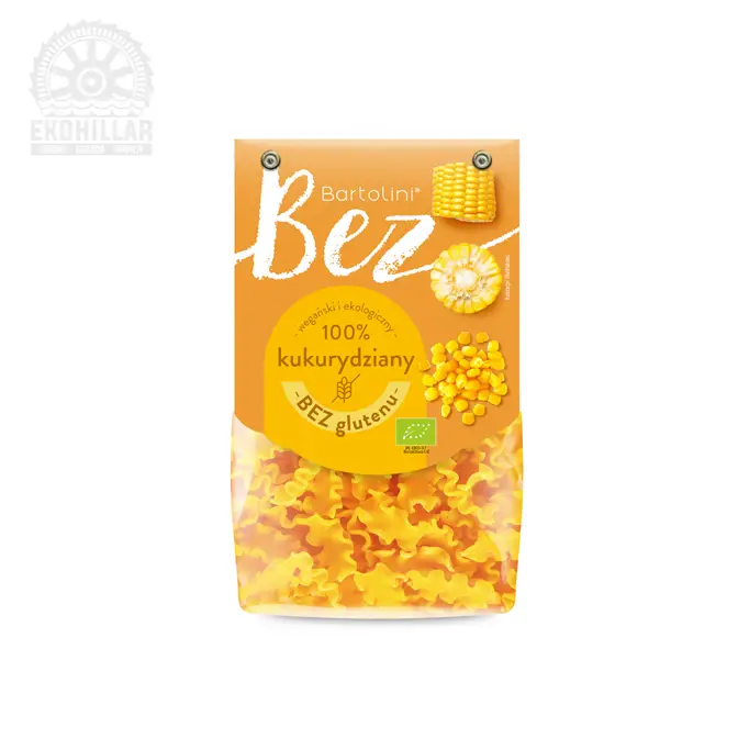 Makaron kukurydziany wstążki bezglutenowy - 250g Ekologiczny